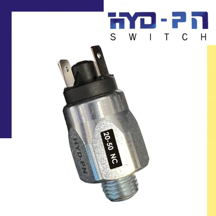 پرشر سوئیچ با فشار کاری 20 تا 50 بار NC
