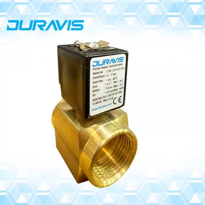 شیر برقی سوزنی 1 اینچ دوراویس ESV120.05.50