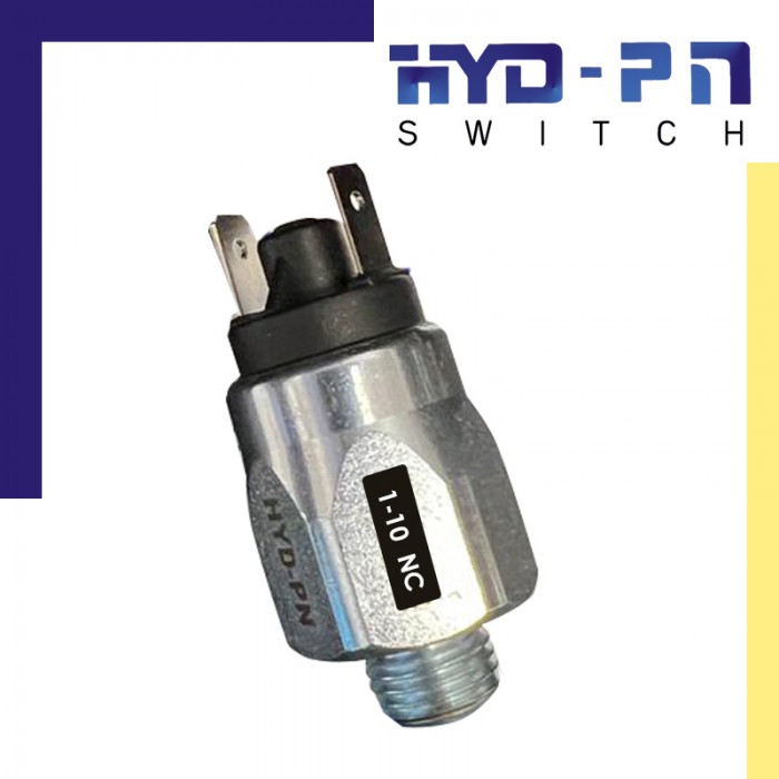 پرشر سوئیچ با فشار کاری 1 تا 10 بار  NC
